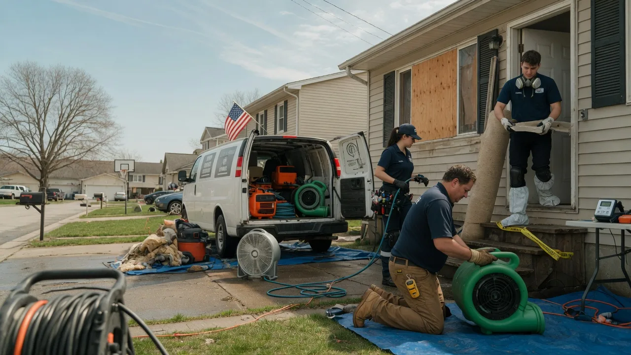 Water Damage Restoration in Twelve Mile, IN near me